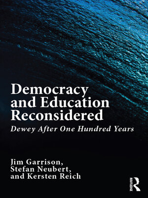 cover image of Democracy and Education Reconsidered